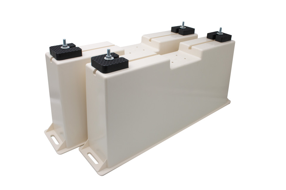 Hőszivattyú talpkonzol 500KG  ABS